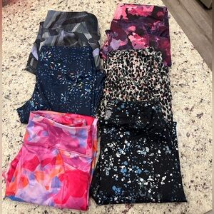 6 pairs of Members Mark Active Leggings